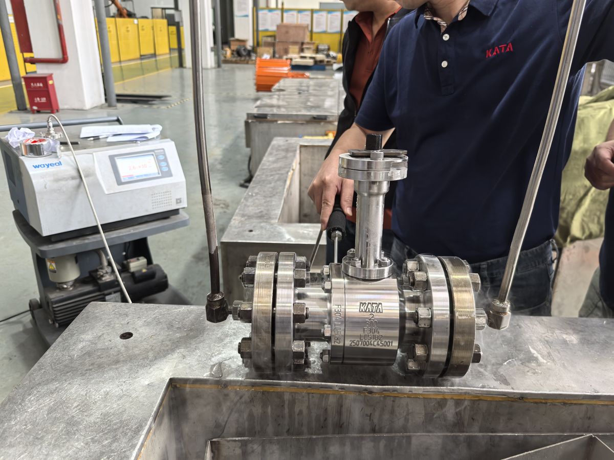 KATA cryogenic testing