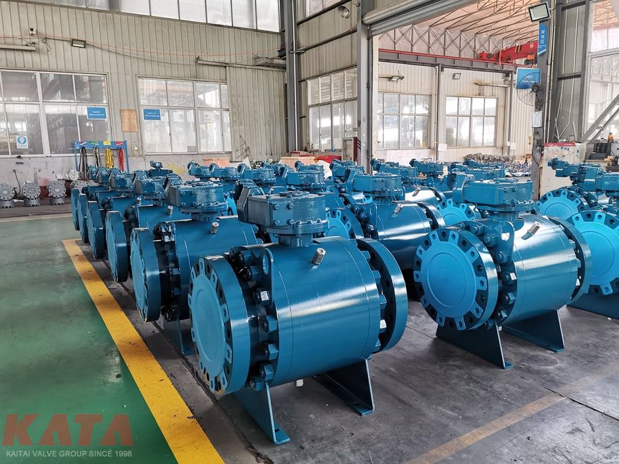 KATA trunnion-mounted ball valve