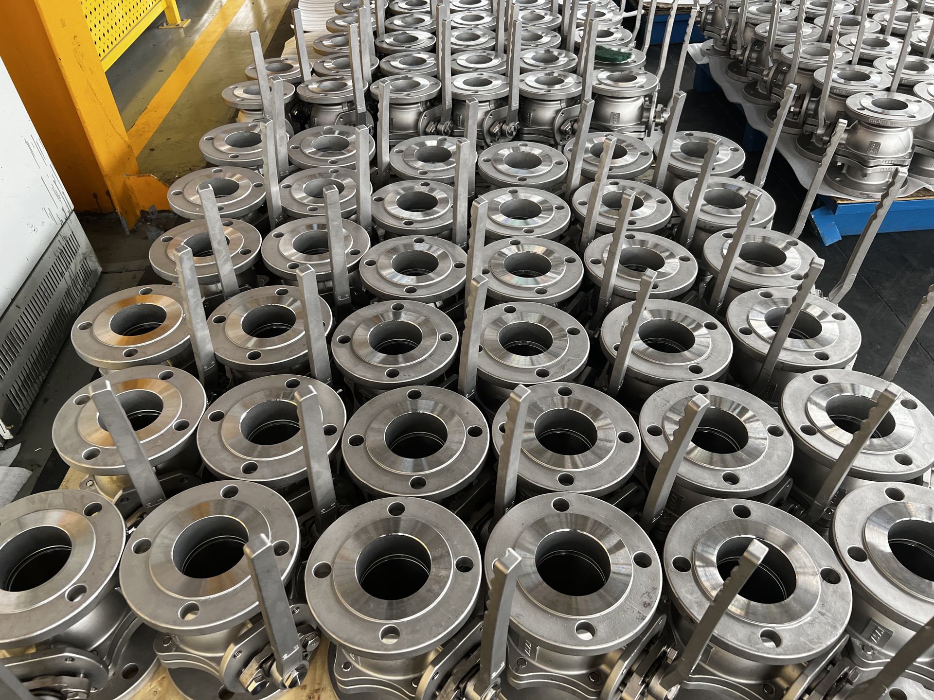 KATA industrial valves in the Shanghai production facility